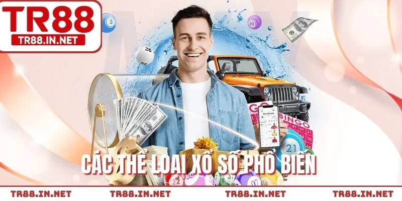 Danh mục xổ số TR88 đổi thưởng hot nhất